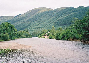 View from the start of the Ben Nevis trail